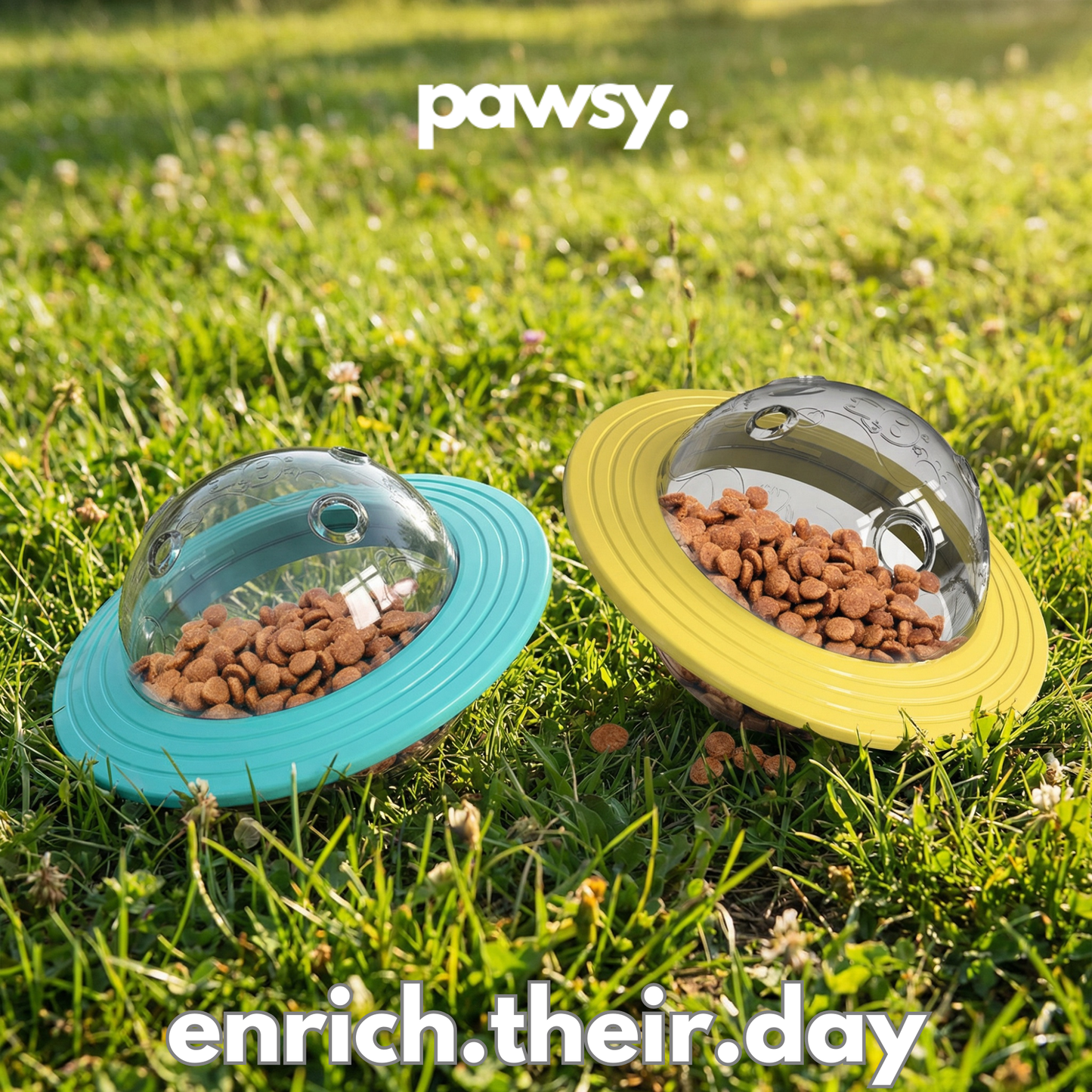 š¶Dog puzzle ball with treat-dispensing function