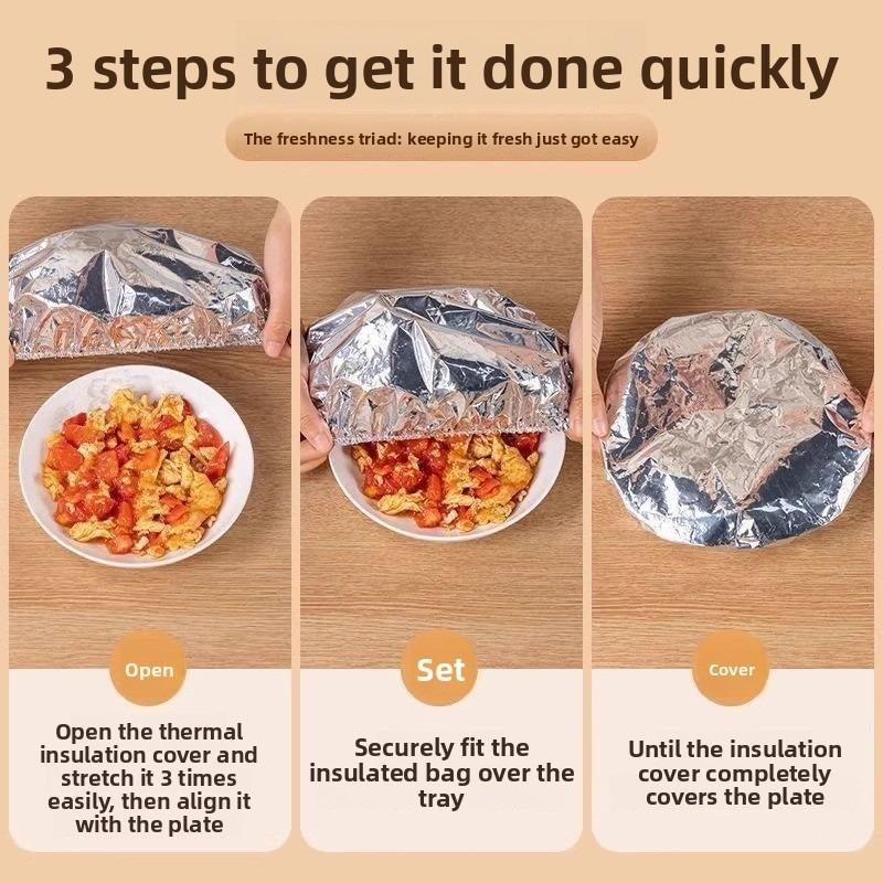 2026 HOT SALE🥳50K+ SOLD!✨Aluminum Foil Heat-retaining Cover