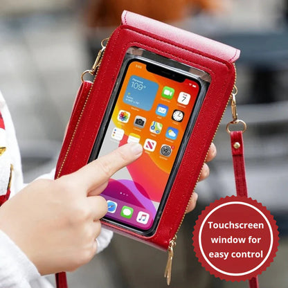 🔥Final 3 Hours: 60% OFF LOVILDS™2026 Trendy Minimalist Elegant Women's Touchscreen Crossbody Phone Wallet