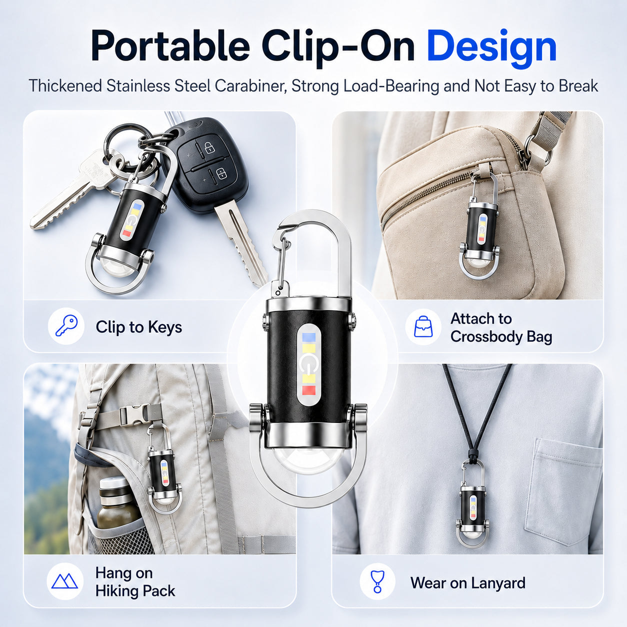 2026NEW🎉Smart Portable Keychain Light-9YB