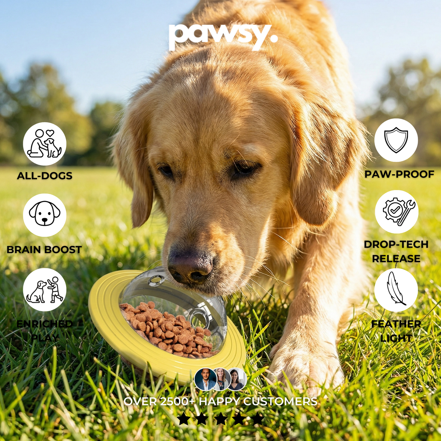 🐶Dog puzzle ball with treat-dispensing function