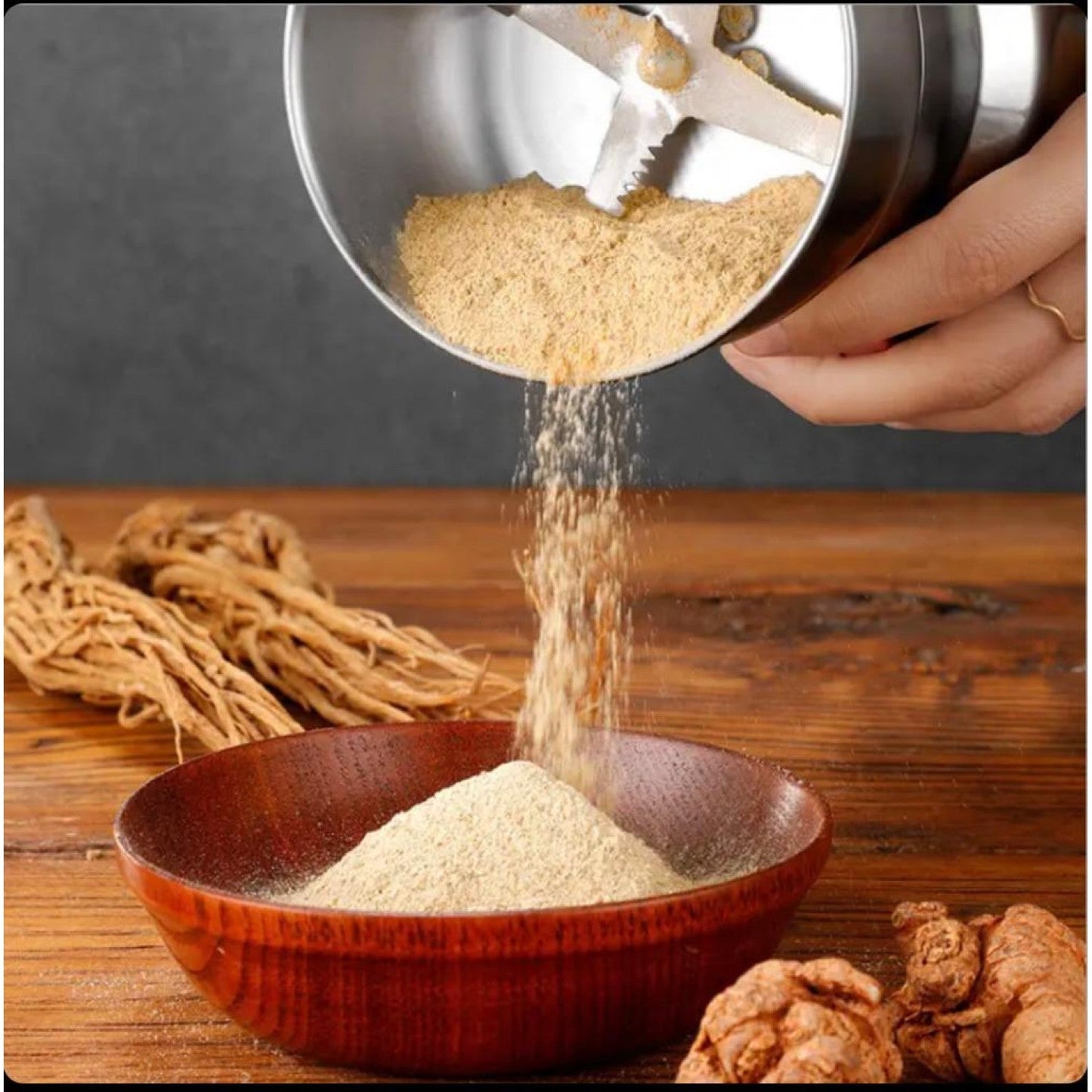 Coffee and spice grinder - fast grinding, ideal in any kitchen, 150W, Stainless steel ❘ D5169- Coffee-Grinder