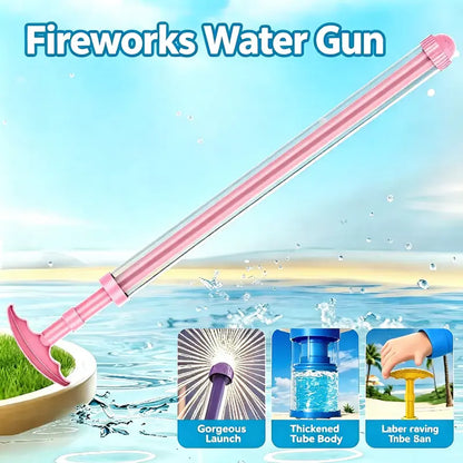 2026NEW🌊Pink Water Gun, Telescopic Water Gun, Summer Outdoor Pool and Beach Water Fight Party Toy
